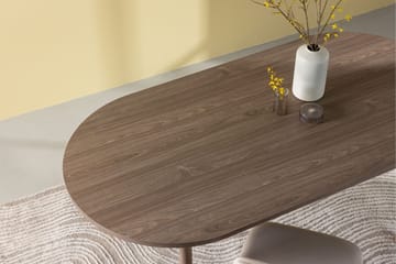 Spisebord Venture Home Andy spisebord 180x90 cm brunt Natur - Møbler - Bord - Spisebord & kjøkkenbord