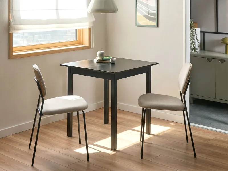 Spisebord Veritas 75 cm - Svart - Møbler - Bord - Spisebord & kjøkkenbord