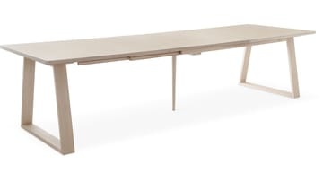 Spisebord Wikdal 220x100 cm - Hvitpigmentert eik - Møbler - Bord - Spisebord & kjøkkenbord