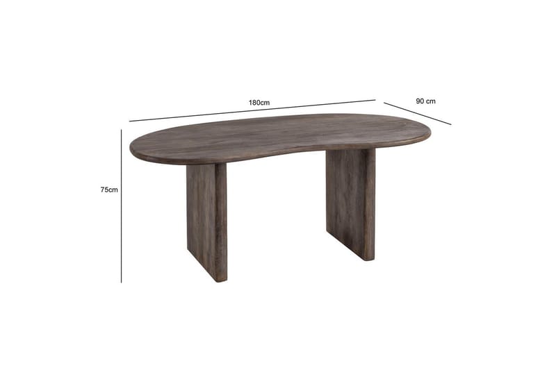 Spisebord Wohnling Heltre 180 cm Nyreformet Moderne - Møbler - Bord - Spisebord & kjøkkenbord