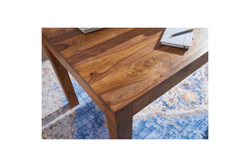 Spisebord Wohnling Massivt treverk landlig hus stil Rosentre, 160x80 cm - Rosentre, 160x80 cm - Møbler - Bord - Spisebord & kjøkkenbord