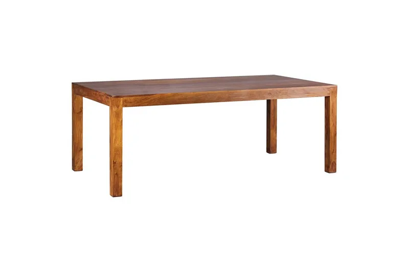 Spisebord Wohnling Massivt treverk landlig hus stil Rosentre, 200x100 cm - Rosentre, 200x100 cm - Møbler - Bord - Spisebord & kjøkkenbord