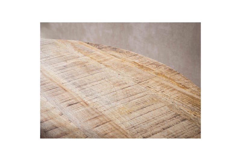 Spisebord Wohnling rundt massivt tre moderne landlig stil 120 cm - 120 cm - Møbler - Bord - Spisebord & kjøkkenbord