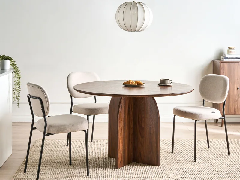 Spisebord Yarra 120 cm - Mørkebrun - Møbler - Bord - Spisebord & kjøkkenbord