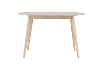 Spisebord Peach Flora spisebord ø120 – whitewash / finér Whitewash - Møbler - Bord - Spisebord & kjøkkenbord