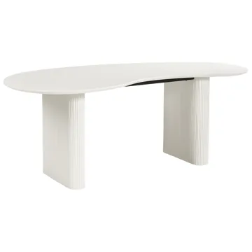 Spisebord Peery 198 cm - Hvit - Møbler - Bord - Spisebord & kjøkkenbord
