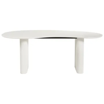 Spisebord Peery 198 cm - Hvit - Møbler - Bord - Spisebord & kjøkkenbord