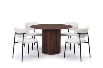110 cm - Mørk brun