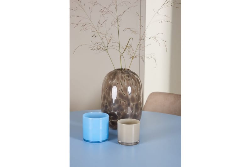 Spisegruppe Bootcut rundt 110 cm babyblå med 4 stk. Night stoler - Møbler - Bord - Spisegrupper