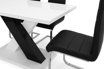 Spisegruppe Cesi 140 cm med 4 Cibus stoler - Møbler - Bord - Spisegrupper