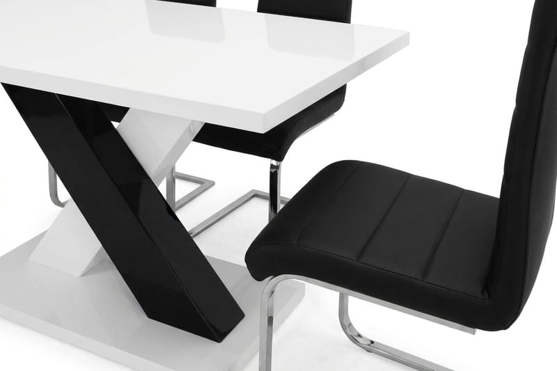 Spisegruppe Cesi 140 cm med 4 Cibus stoler - Møbler - Bord - Spisegrupper