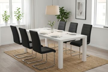 Spisegruppe Cibus 180 cm med 4 Cibus stoler - Møbler - Bord - Spisegrupper