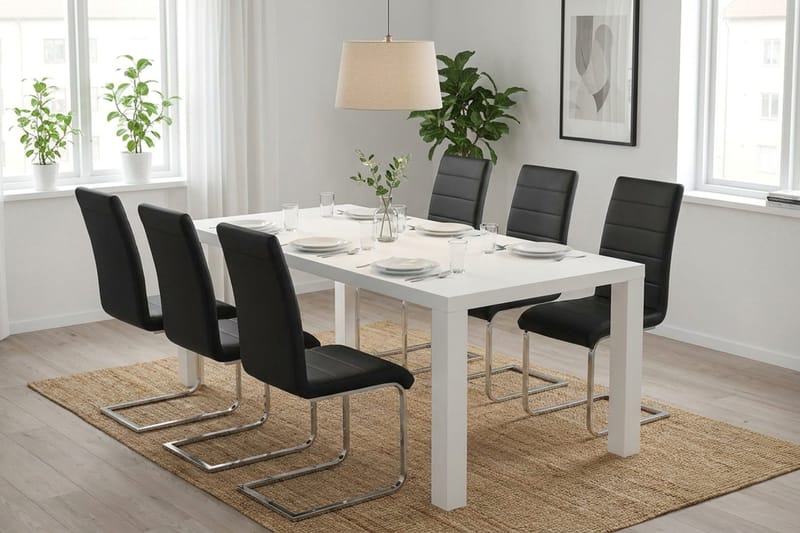 Spisegruppe Cibus 180 cm med 4 Cibus stoler - Møbler - Bord - Spisegrupper