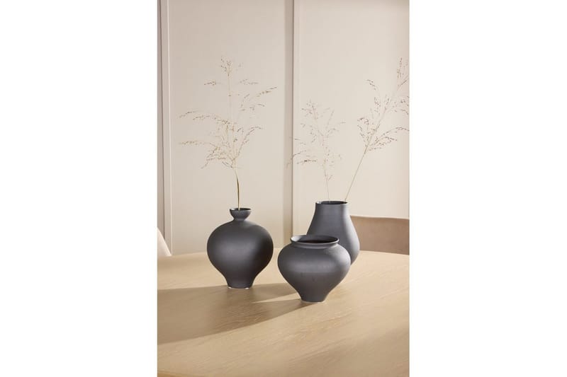 Spisegruppe Copenhagen Rund 140 cm med 6 Night-stoler Hvit / Svart - Hvit / Svart - Møbler - Bord - Spisegrupper