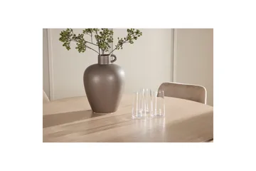 Spisegruppe Flora Rund 120 cm Hvit med 4 stk Night Stoler - Møbler - Bord - Spisegrupper