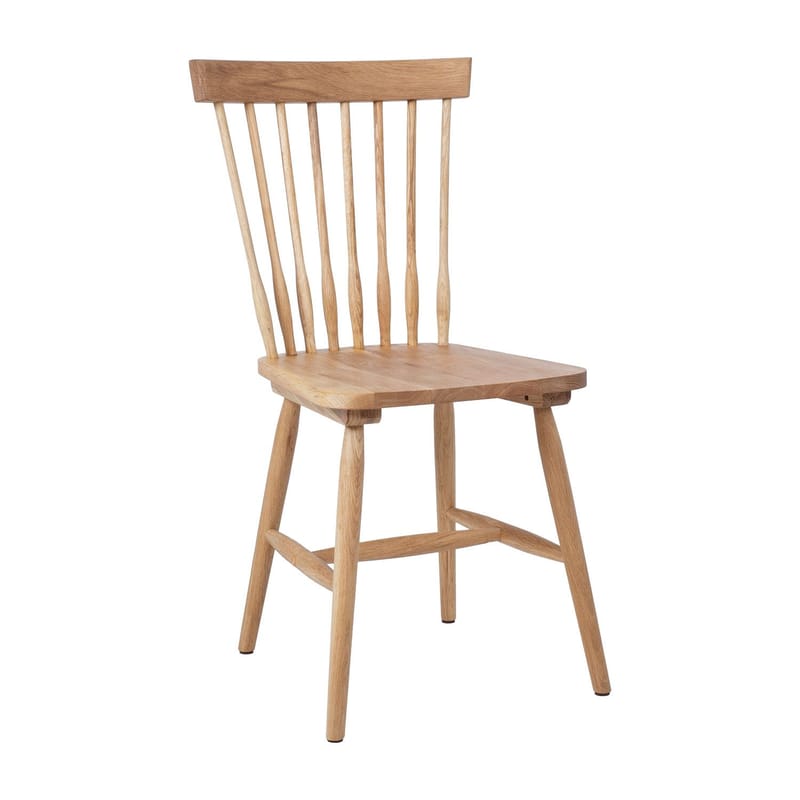 Spisegruppe HOME4YOU Birka Wit 2 stoler - naturlig - Møbler - Bord - Spisegrupper