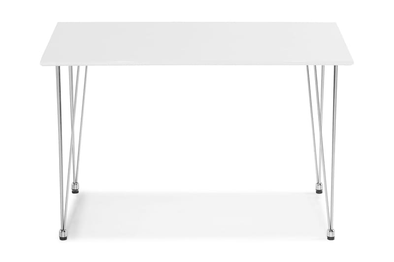 Spisegruppe Kronblom 120 cm med 4 Cibus stoler - Hvit - Møbler - Bord - Spisegrupper