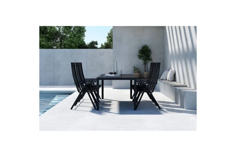 Spisegruppe Mirko, Levanzo - 205x90x75 - Hagemøbler - Hagegruppe - Spisegrupper hage