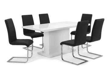 Spisegruppe Ratliff 180 cm uttrekkbar med 4 Cibus stoler - Møbler - Bord - Spisegrupper