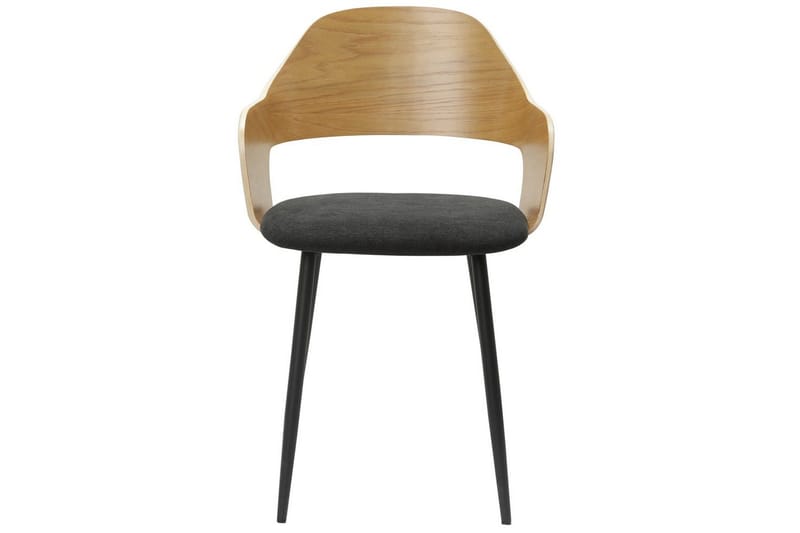 Spisegrupper Loft24 Graham spisegruppe 4-seter Svart,Brun - Møbler - Bord - Spisegrupper