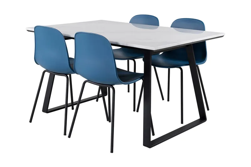 Admira Spisegruppe 140 cm + 4 Kullersbro Spisestoler, undefined