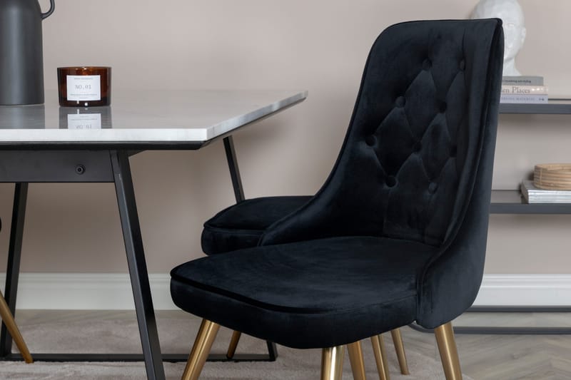 Admira Spisegruppe 140 cm + 4 stk Valerie Spisestoler - Møbler - Bord - Spisegrupper