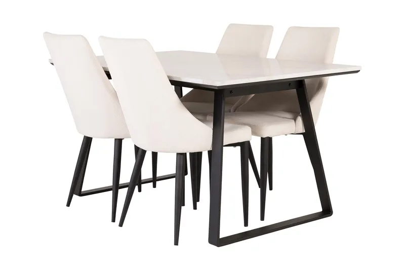 Admira Spisegruppe med 4 Ludde Spsestoler, undefined