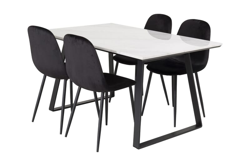 Admira Spisegruppe med 4 Pontus Kjøkkenstoler - Møbler - Bord - Spisegrupper