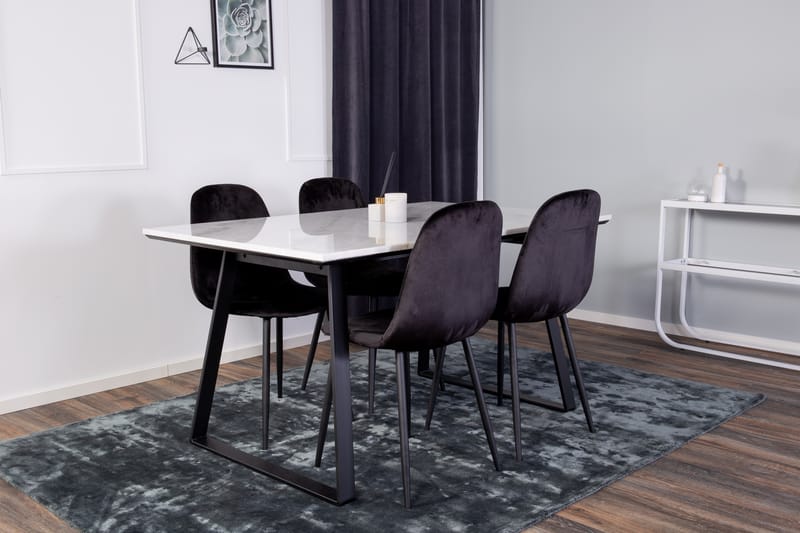 Admira Spisegruppe med 4 Pontus Kjøkkenstoler - Møbler - Bord - Spisegrupper