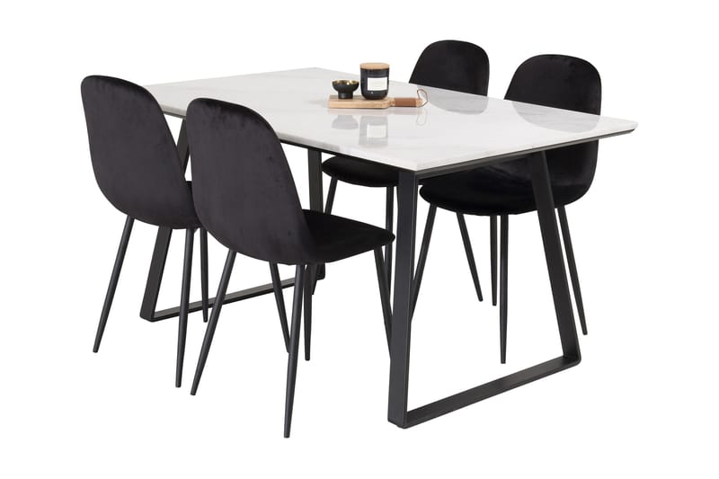 Admira Spisegruppe med 4 Pontus Kjøkkenstoler - Møbler - Bord - Spisegrupper