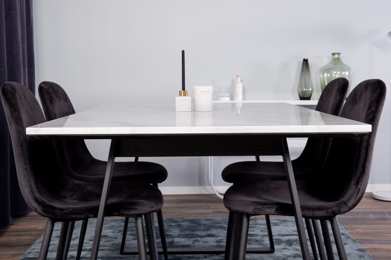 Admira Spisegruppe med 4 Pontus Kjøkkenstoler - Møbler - Bord - Spisegrupper