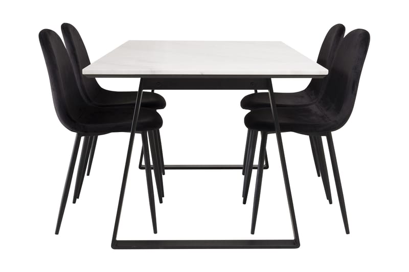 Admira Spisegruppe med 4 Pontus Kjøkkenstoler - Møbler - Bord - Spisegrupper