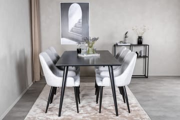 Balisa Matgrupp 180 cm + 6 st Ridones Matstolar - Møbler - Bord - Spisegrupper