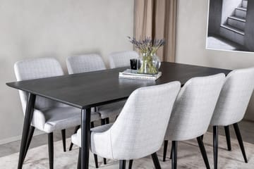 Balisa Matgrupp 180 cm + 6 st Ridones Matstolar - Møbler - Bord - Spisegrupper