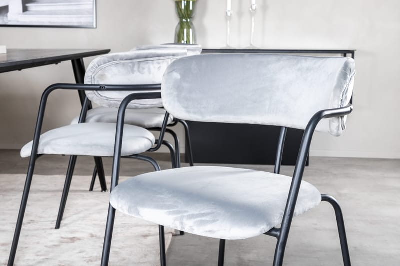 Balisa Spisegruppe 180 cm + 6 stk Arcarazo Spisestoler - Møbler - Bord - Spisegrupper