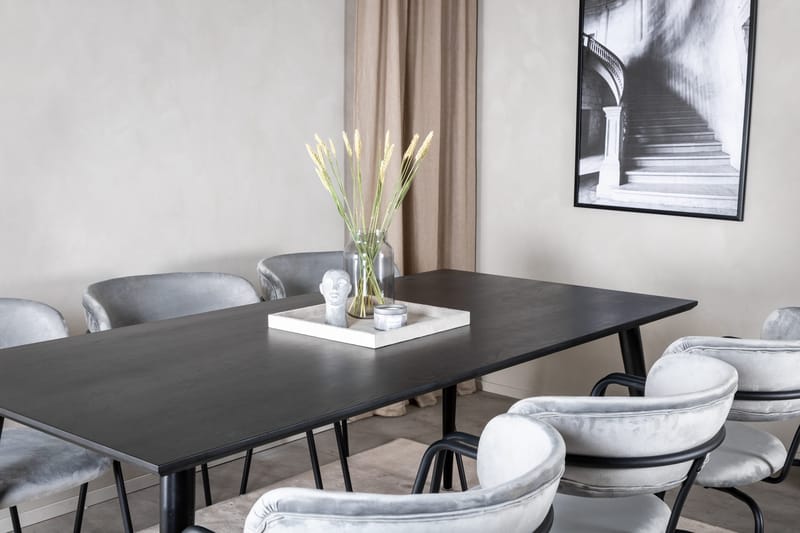 Balisa Spisegruppe 180 cm + 6 stk Arcarazo Spisestoler - Møbler - Bord - Spisegrupper