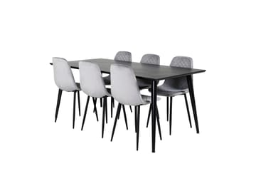 Balisa Spisegruppe 180 cm + 6 stk Ypas Spisestoler - Møbler - Bord - Spisegrupper