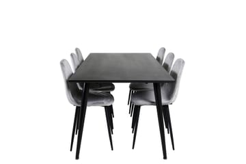 Balisa Spisegruppe 180 cm + 6 stk Ypas Spisestoler - Møbler - Bord - Spisegrupper