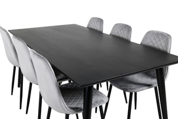 Balisa Spisegruppe 180 cm + 6 stk Ypas Spisestoler - Møbler - Bord - Spisegrupper