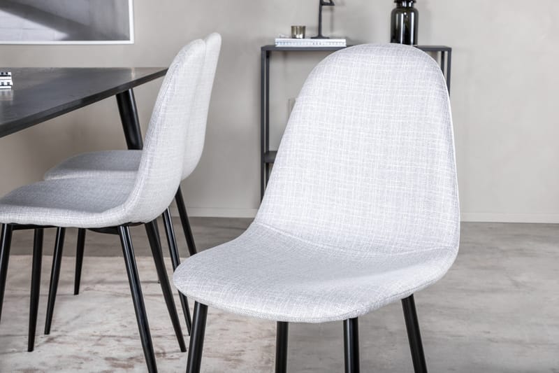 Balisa Spisegruppe 180 cm + 6 stk Ypas Spisestoler - Møbler - Bord - Spisegrupper