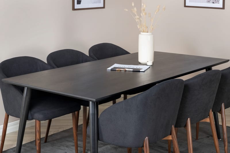 Balisa Spisegruppe 180 cm + 6 stk Kullersbro Spisestoler - Møbler - Bord - Spisegrupper