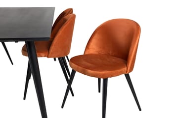 Balisa Spisegruppe 180 cm + 6 stk Valeri Spisestoler - Møbler - Bord - Spisegrupper