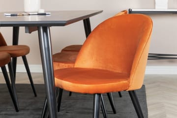 Balisa Spisegruppe 180 cm + 6 stk Valeri Spisestoler - Møbler - Bord - Spisegrupper