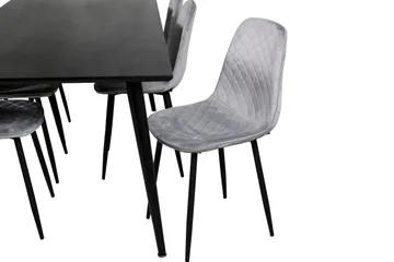 Balisa Spisegruppe 180 cm + 6 stk Ypas Spisestoler - Møbler - Bord - Spisegrupper
