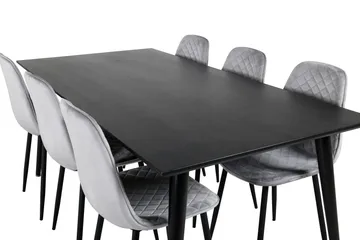 Balisa Spisegruppe 180 cm + 6 stk Ypas Spisestoler - Møbler - Bord - Spisegrupper