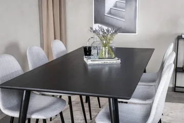 Balisa Spisegruppe 180 cm + 6 stk Ypas Spisestoler - Møbler - Bord - Spisegrupper