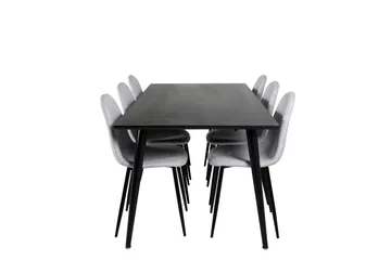 Balisa Spisegruppe 180 cm + 6 stk Ypas Spisestoler - Møbler - Bord - Spisegrupper