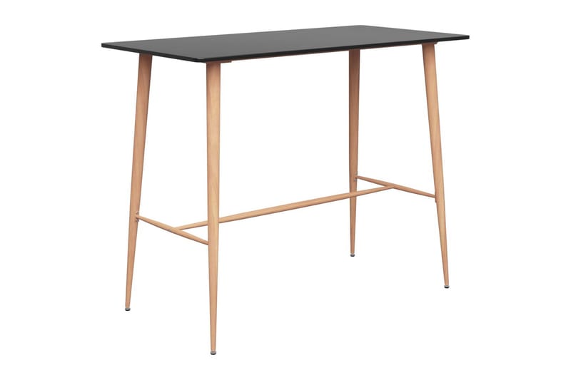 Barsett 7 deler svart - Møbler - Bord - Spisegrupper