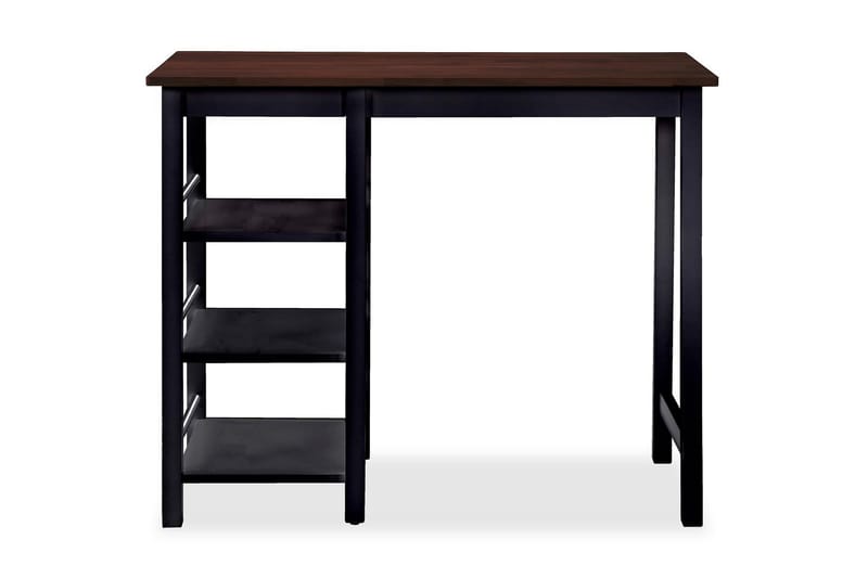 Barsett i 3 deler MDF svart - Svart - Møbler - Bord - Spisegrupper