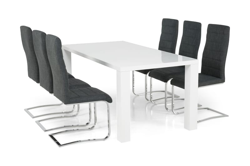 Cibus Spisegruppe med 6 Cibus Stoler - Møbler - Bord - Spisegrupper